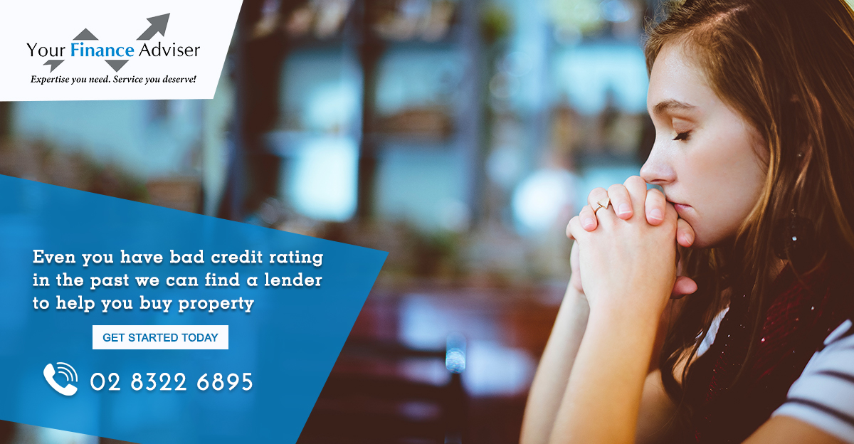 Even you have bad credit rating in the past we can find a lender to help you buy property