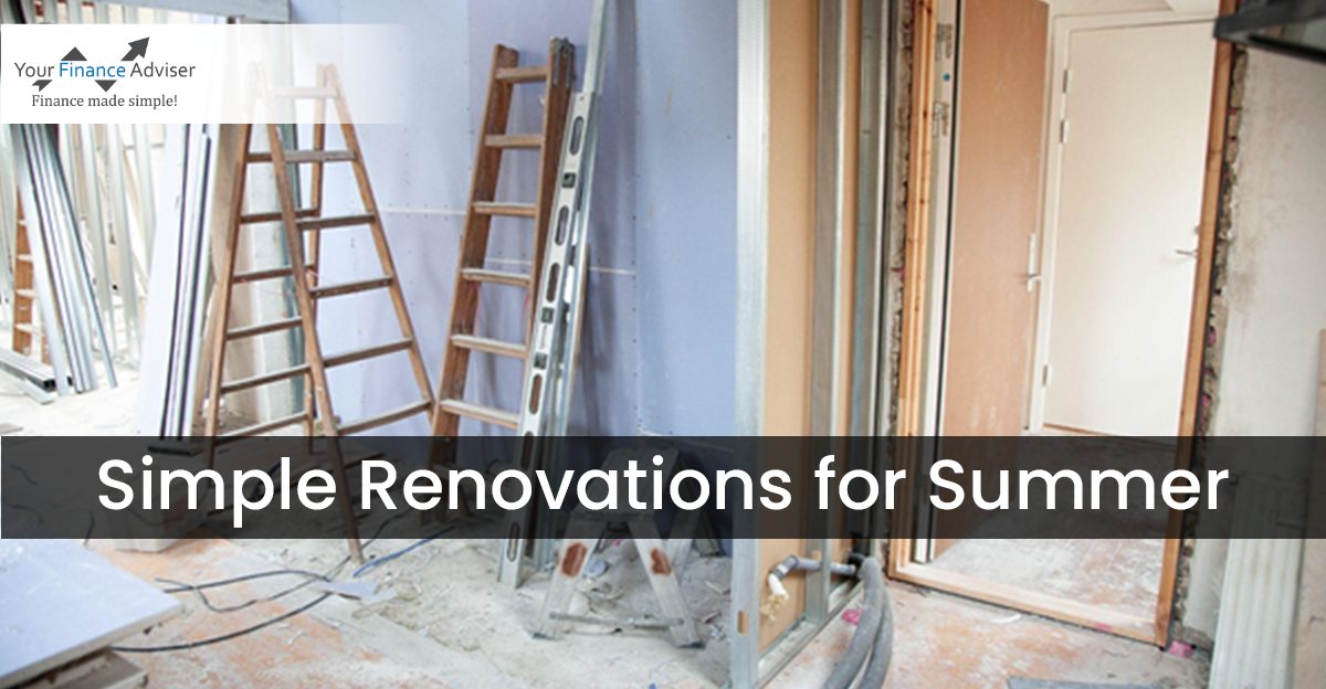 Simple Renovations for Summer